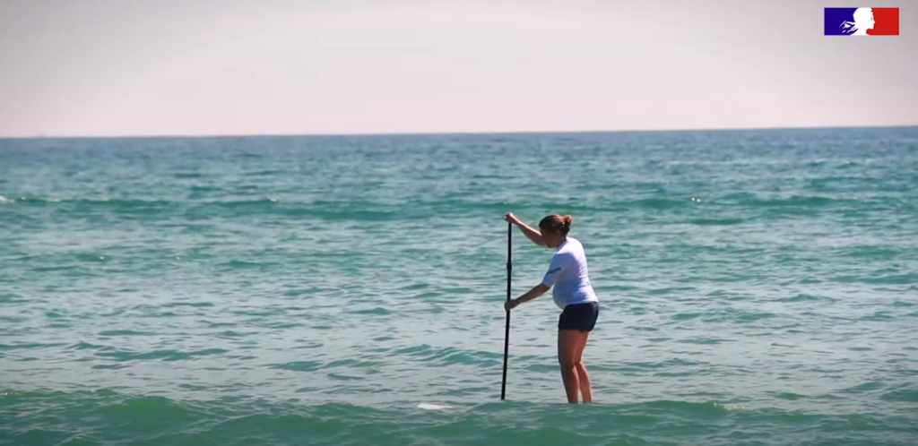 Femme enceinte sur Paddle .
Retour d'expérience Eve, allemande qui a obtenu la nationalité française.